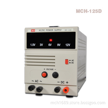 60W 12V 5A AC/DC Variable DC Power Supply, AC/DC Dual Channel Regulated DC Power Supply, 2 Channels AC12V 5A DC Power Supply (MCH-125D)